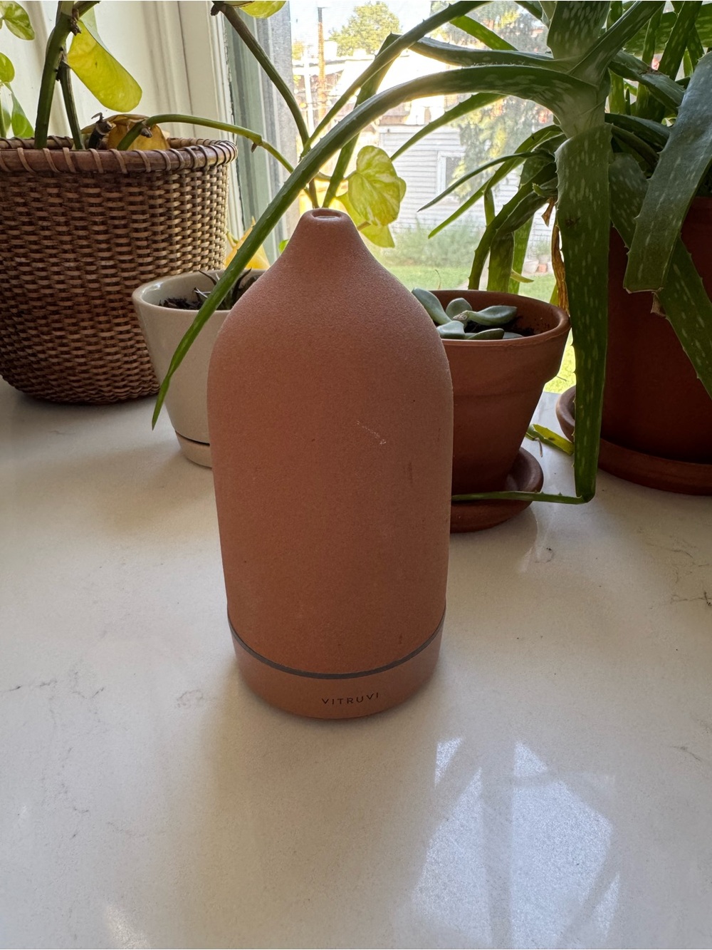 Vitruvi Stone Diffuser in Terracotta